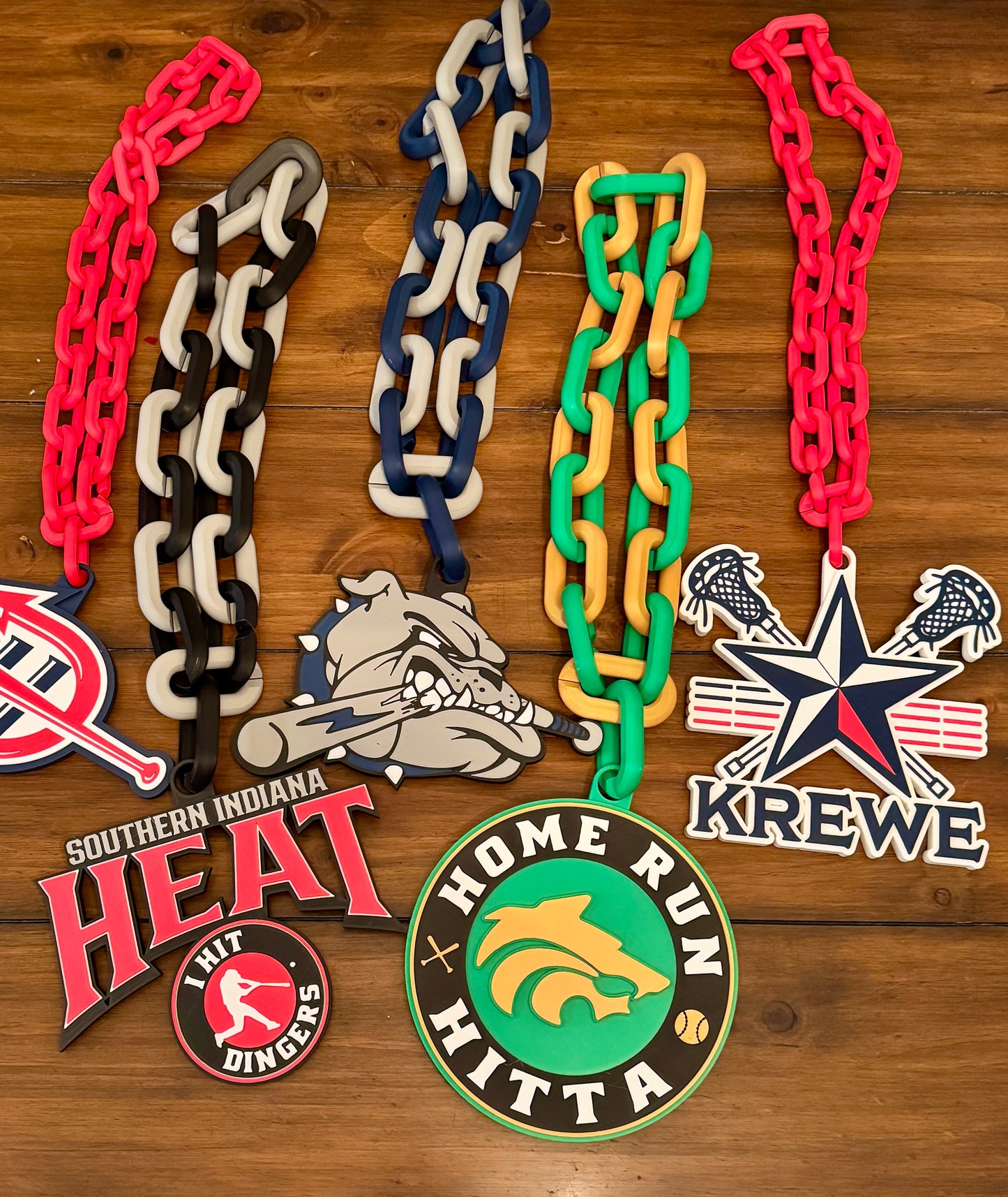 Custom 3D printed Oversized Hype Chain