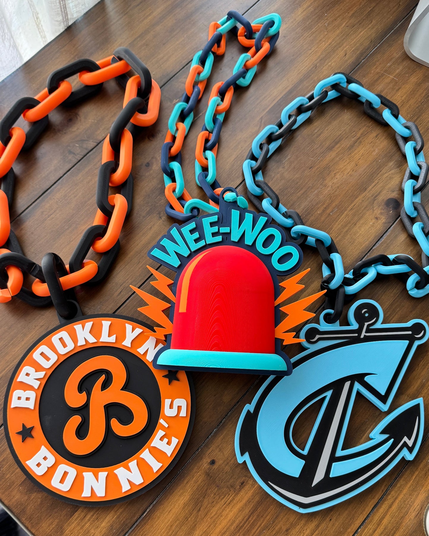 Custom 3D printed Oversized Hype Chain