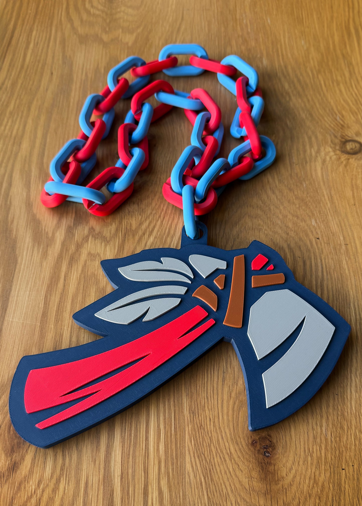 Custom 3D printed Oversized Hype Chain