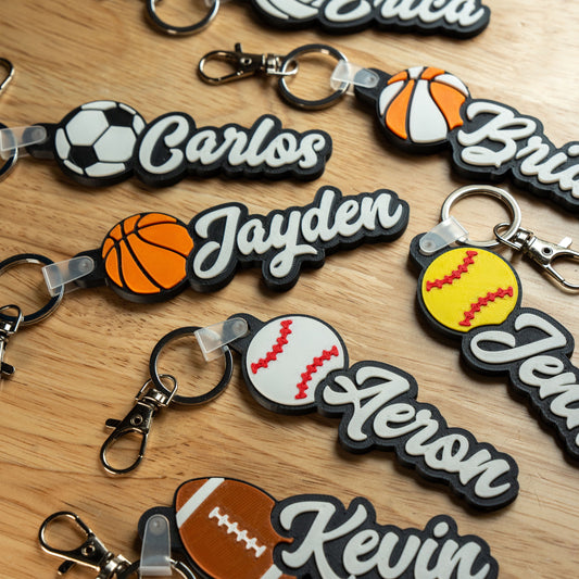 Custom Sports Bag Tag