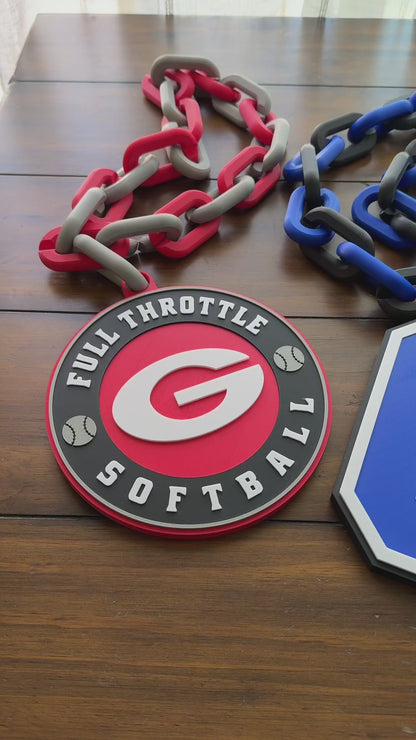 Custom 3D printed Oversized Hype Chain